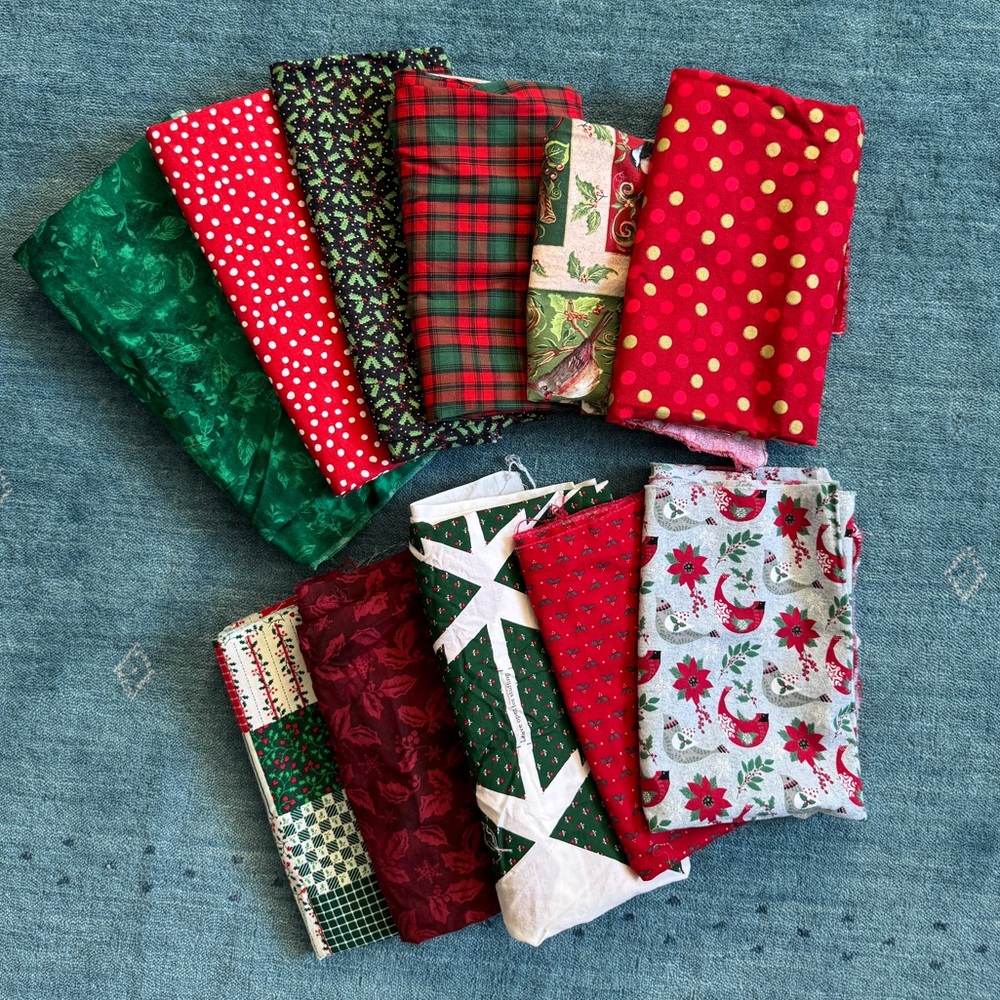 Cotton Christmas Fabric
